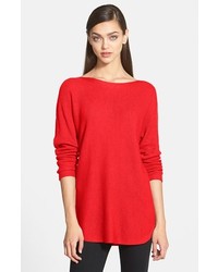 Trouve Trouv Shirttail Hem Sweater