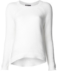 Vince Ribbed Crew Neck Sweater