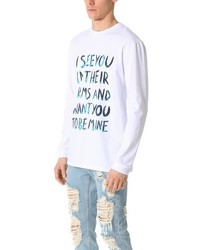 MSGM Want You Long Sleeve Tee