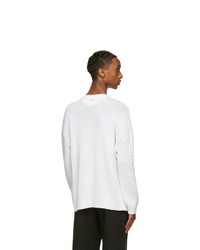 Valentino White Cashmere Sweater