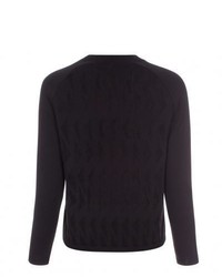 Paul Smith White Geometric Texture Sweater