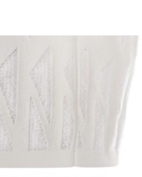 Paul Smith White Geometric Texture Sweater