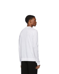 Balmain White Logo Sweater