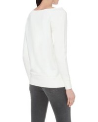 Calvin Klein White Series Oversized Cotton Sweatshirt