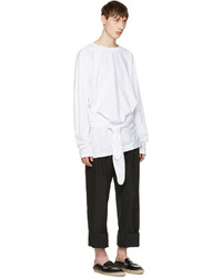 Loewe White Tied Layer T Shirt