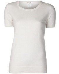 White Crew-neck T-shirt