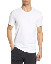 Nike 2 Pack Dri Fit Stretch Cotton Crewneck T Shirts In White At Nordstrom