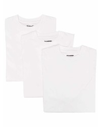 Jil Sander 3 Pack Cotton T Shirts