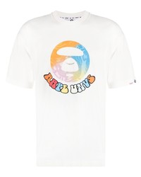 AAPE BY A BATHING APE Aape By A Bathing Ape Logo Detail Cotton T Shirt