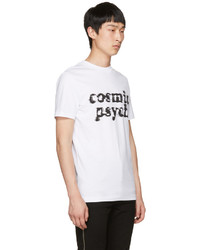 McQ Alexander Ueen White Cosmic Psych T Shirt