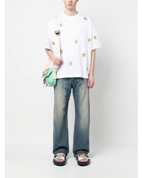 Bonsai Appliqu Detail Cotton T Shirt