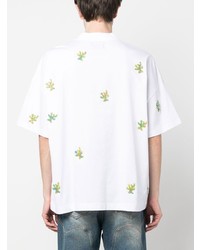 Bonsai Appliqu Detail Cotton T Shirt