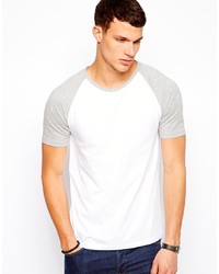 Asos T Shirt With Contrast Raglan Sleeves