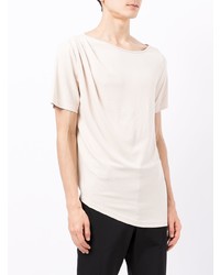 Lisa Von Tang Asymmetric Short Sleeve T Shirt