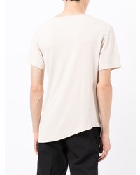 Lisa Von Tang Asymmetric Short Sleeve T Shirt