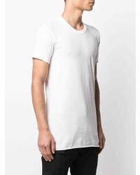 Rick Owens Basic Slim Fit Cotton T Shirt