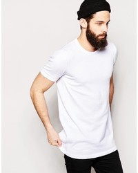 Asos Brand Longline Knitted T Shirt