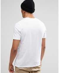Asos Brand T Shirt With Pockets And Wide Neck Trim