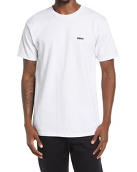 Obey Built To Last Cotton Graphic Tee