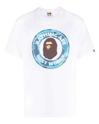 A Bathing Ape Busy Works Cotton T Shirt
