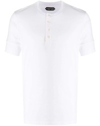 Tom Ford Button Fastening T Shirt