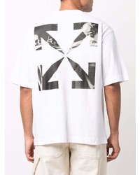 Off-White Caravaggio Arrows Cotton T Shirt