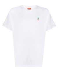 Carrots Cartoon Logo Print T Shirt