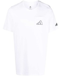 adidas Cartoon Print Cotton T Shirt