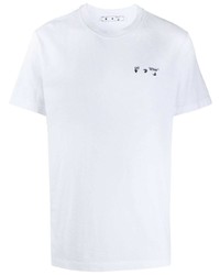 Off-White Chest Embroidered Logo T Shirt