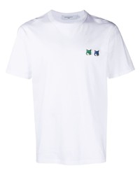 MAISON KITSUNÉ Chest Logo Patch Detail T Shirt