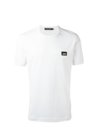 Dolce & Gabbana Chest Logo Plaque T Shirt