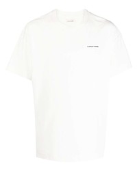 Flaneur Homme Chest Logo Print Detail T Shirt