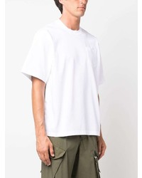 Sacai Chest Pocket Cotton T Shirt