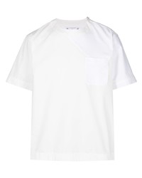 Sacai Chest Pocket Cotton T Shirt