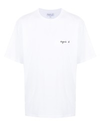 agnès b. Christof Logo Print T Shirt