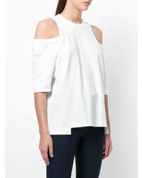 Joseph Cold Shoulder Fitted Top