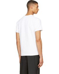 Calvin Klein Collection White Pebbled T Shirt