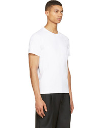 Calvin Klein Collection White Pebbled T Shirt