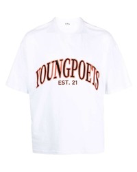 YOUNG POETS College Yoricko Logo Appliqu T Shirt
