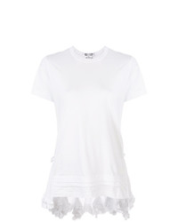 Comme Des Garcons Comme Des Garcons Comme Des Garons Comme Des Garons Frilled High Low T Shirt