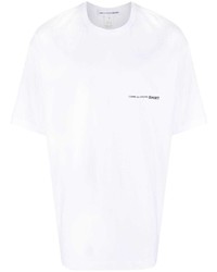 Comme des Garcons Comme Des Garons Logo Print Cotton T Shirt
