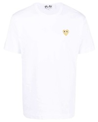 Comme Des Garcons Play Comme Des Garons Play Heart Patch Cotton T Shirt