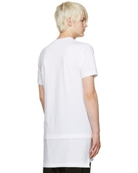 Comme des Garcons Comme Des Garons Shirt White Layered T Shirt