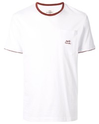 Kent & Curwen Contrast Collar Logo T Shirt