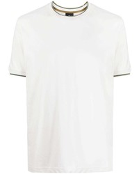 PS Paul Smith Contrast Trim Cotton Blend T Shirt