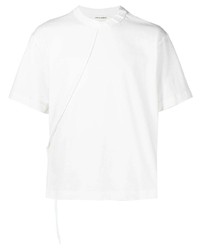 Craig Green Contrasting Lace Cotton T Shirt