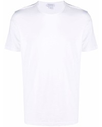 Sunspel Cotton Blend Short Sleeve T Shirt