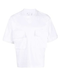 Sacai Cotton Cargo Short Sleeve T Shirt