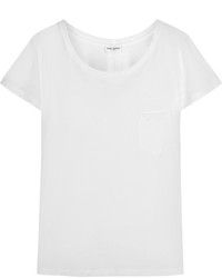 Saint Laurent Cotton Jersey T Shirt