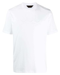 Ermenegildo Zegna Cotton Logo T Shirt